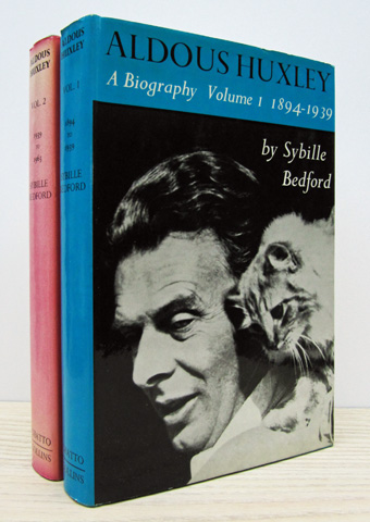 BEDFORD, SYBILLE - Aldous Huxley: A Biography. Volume One: 1894-1939. Volume Two: 1939-1963