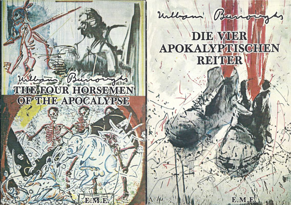 BURROUGHS, WILLIAM - The Four Horsemen of the Apocalypse - Die Vier Apokalyptischen Reiter