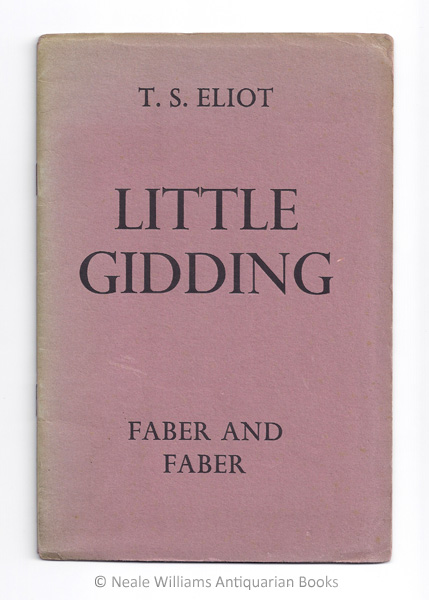 ELIOT, T.S. - Little Gidding