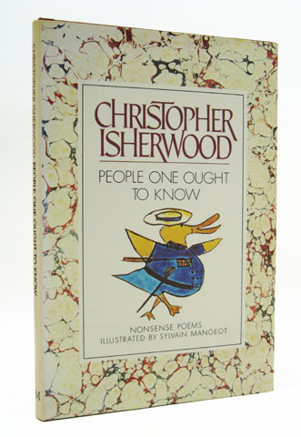ISHERWOOD, CHRISTOPHER - People We Ought to Know