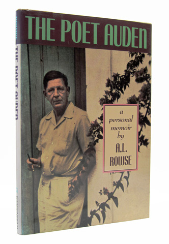 ROWSE, A.L. - The Poet Auden: A Personal Memoir